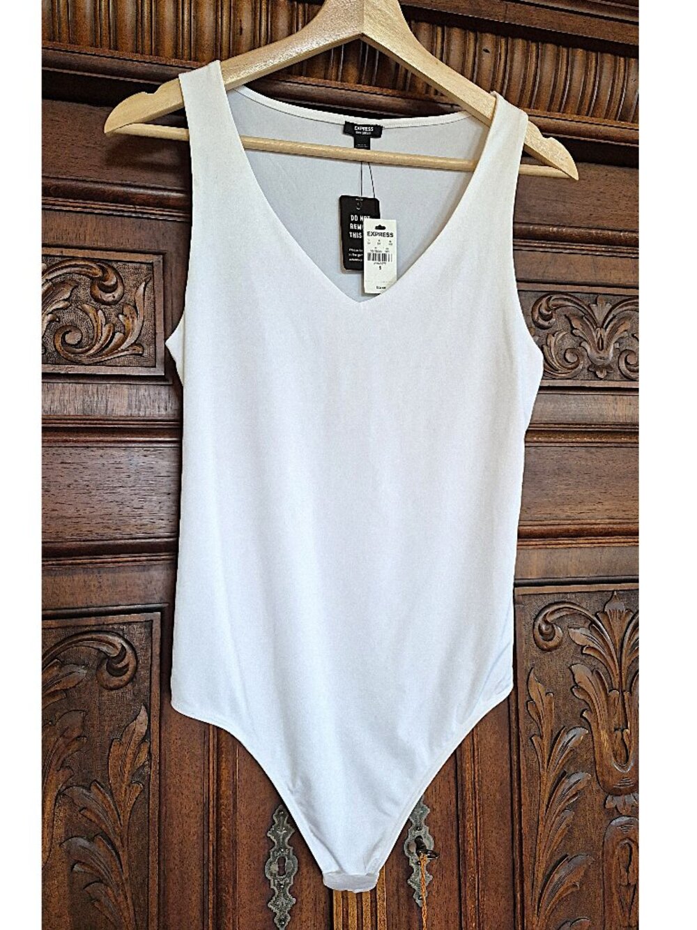NWT Express V-Neck Bodysuit - Picture 2 of 7